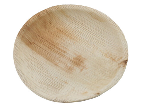 Assiette palmier ronde diamtreؠ17,8x 2,5cm