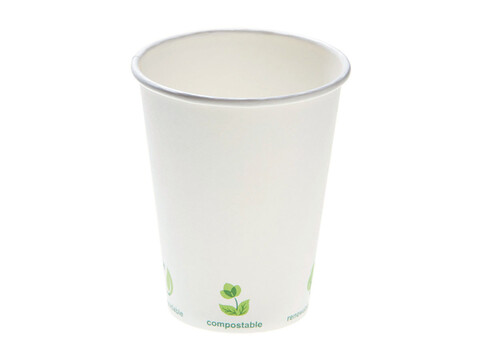 Gobelet  caf avec imprim bio 300 ml - carton (1000 units)