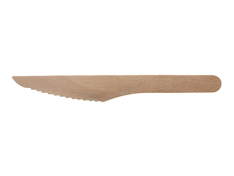 Couteau en bois de bouleau de 16,5 cm de long