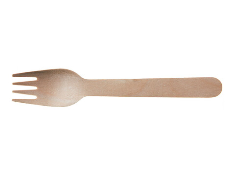 Fourchette en bois de bouleau longueur 16 cm