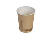 Just Paper Gobelet à café marron 200ml/8oz, Ø 80 mm