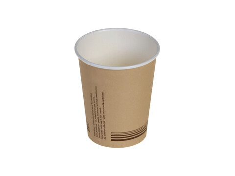 Just Paper gobelet  caf marron 200ml/8oz,  80 mm carton (1.000 pices)