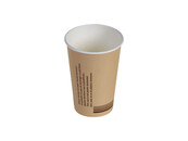 Just Paper Gobelet  caf Vending marron 180ml/7oz,  70 mm
